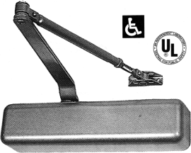 Calibre CA9901 ADA Surface Mount Door Closer Size 2-5