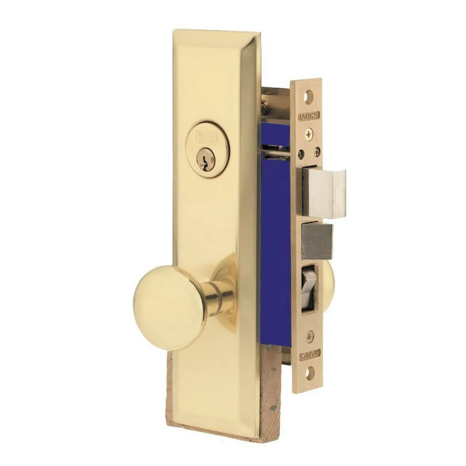 Marks 114DW Metro Vestibule Mortise Lock