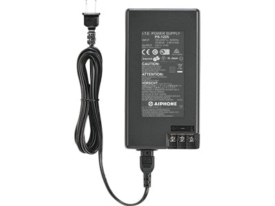 Aiphone - PS-1225UL 12V DC PS 120V 2.5A