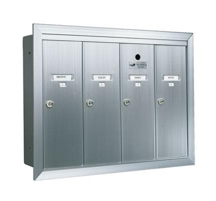 Florence 4 Door Vertical Mailbox