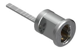 Best 12E72-S2RP 1-1/8" Rim Cylinder SFIC Prep Housing Less Core