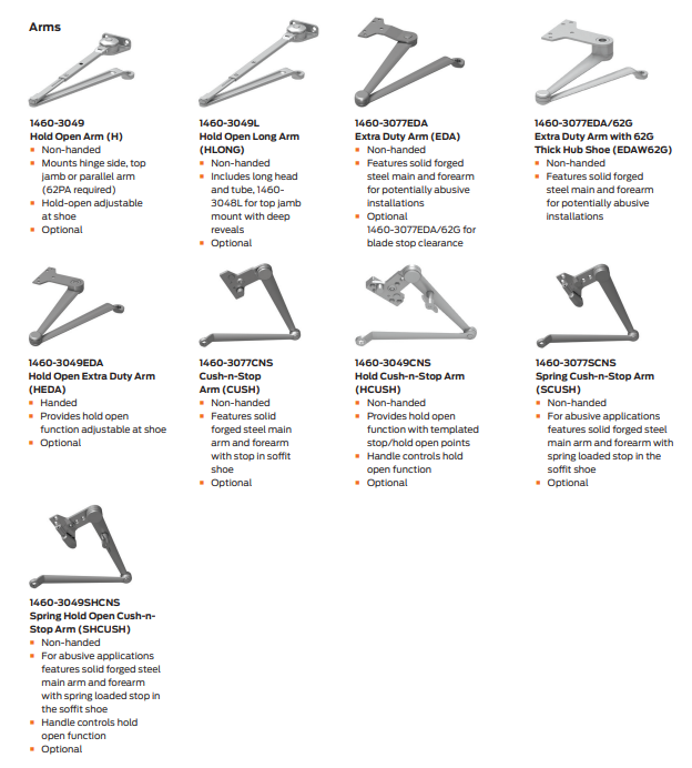 LCN 1461 Door Closer
