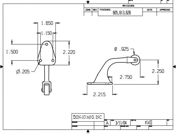 Don-Jo  1488 Roller Bumper