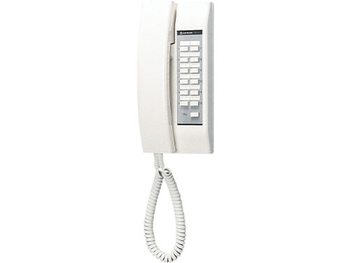 Aiphone - TD-12H/B WHT 12 CALL-WALL MNT.