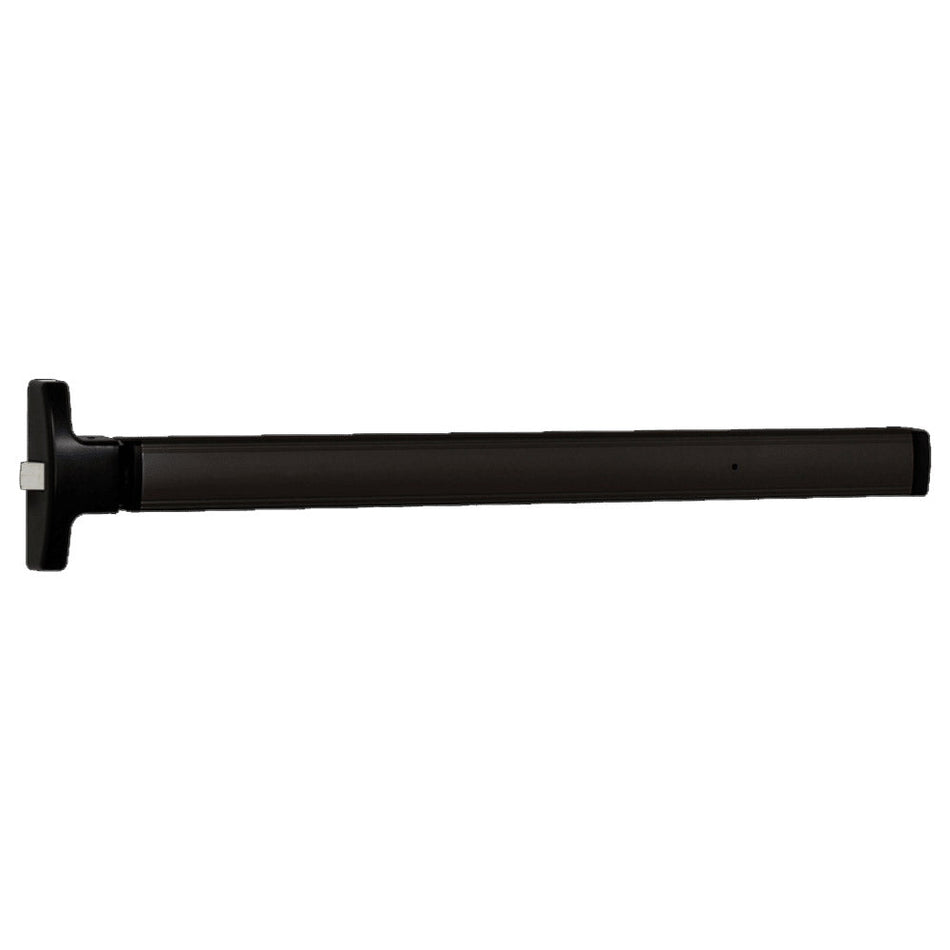 Falcon 1792-NL-OP/HB-OP Night Latch/Hold Back with Rim Cylinder less pull - Rim Exit Device Pushpads