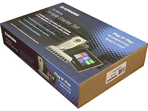 Aiphone - IXS-HBDV 1X1 KIT W/POE SWITCH