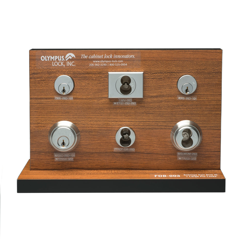 Olympus - FDB-003 – Schlage Locks Display Boards