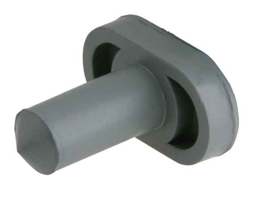 Ives - SR65 Rubber Door Silencer for Wood Frames, Pack of 100, Gray Finish