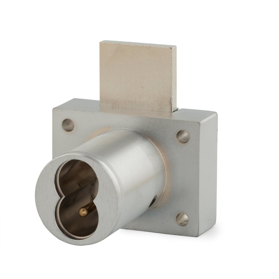 Olympus - 721DW 1-3/8" Drawer Deadbolt Lock Key-retaining Function (Key Removable in Locked Position Only)