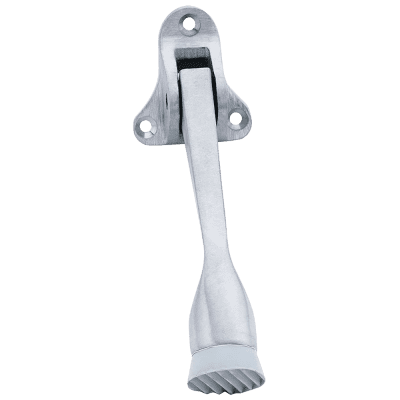 Ives - FS455A Satin Aluminum 4" Kick Down Holder