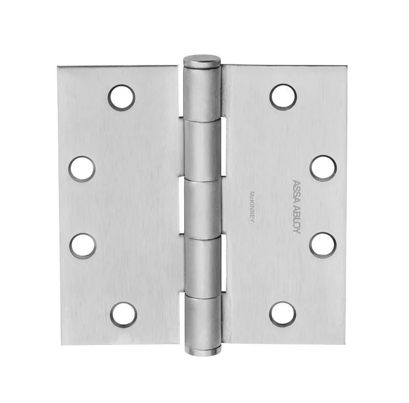 McKinney TA2714-Safety Stud Feature Standard Weight Plain Bearing Full Mortise Five Knuckle Hinge