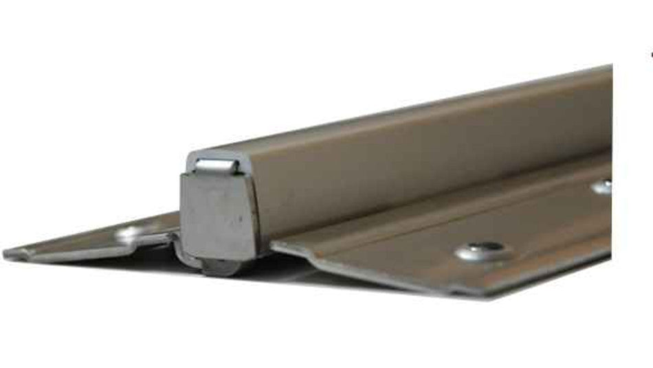 Ives - 715CS Stainless Steel Full Mortise, Half Wrap Pin and Barrel Continuous Hinge With Decorative Cover