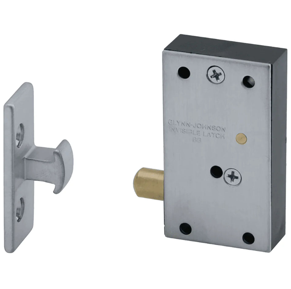 Ives - CL12 Brass Invisible Cabinet Latch