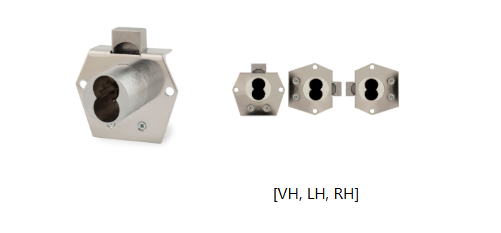 Olympus - CR1125RD Rim (Surface) Mount Deadbolt Locks Format