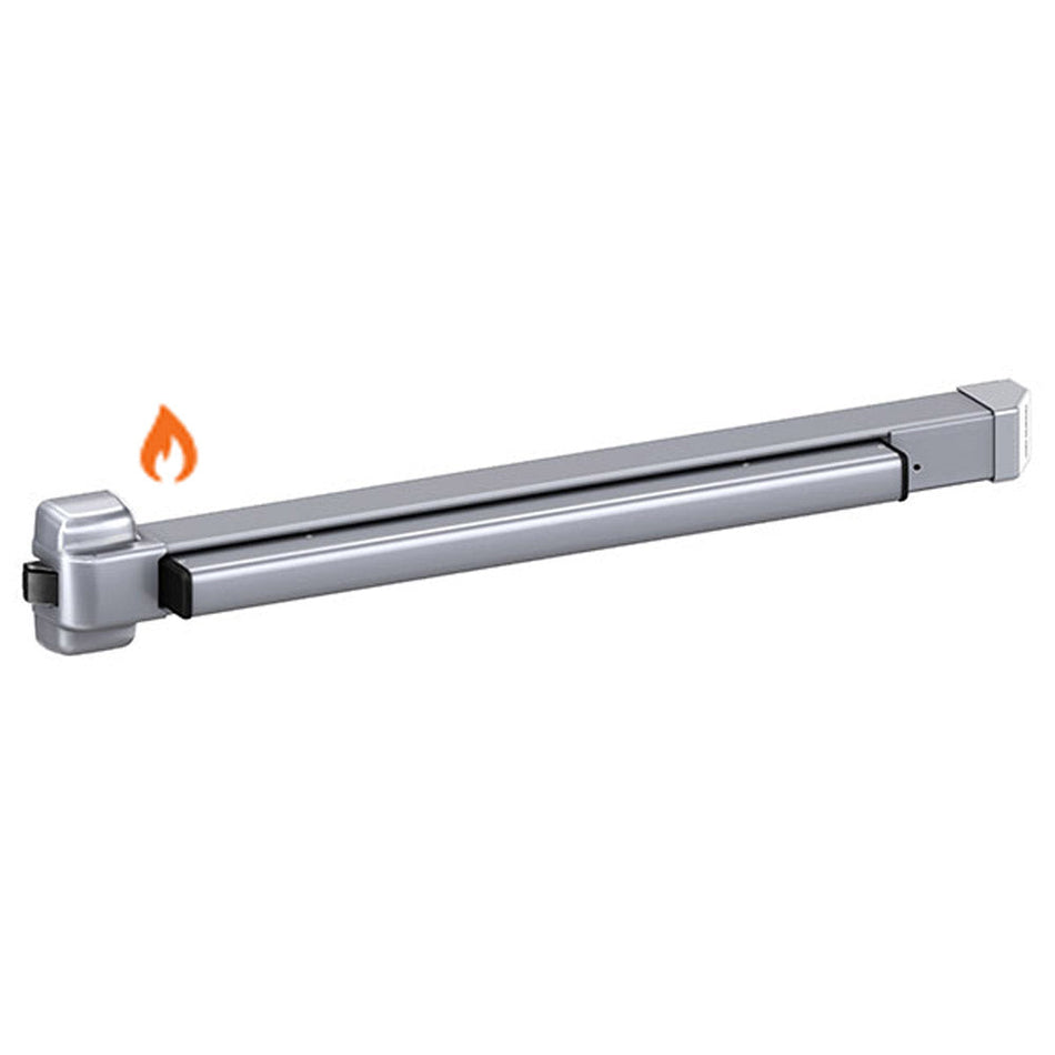 Von Duprin 22LBE-F - Lever, Blank Escutcheon Rim Exit Device Von Duprin 22 Series - Fire Rated