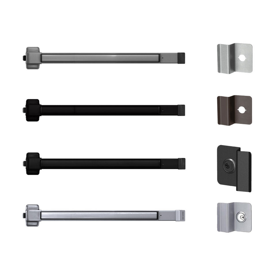 Von Duprin 2227NL-F - Night Latch Surface Mounted Vertical Rod Device Von Duprin 22 Series - Fire Rated