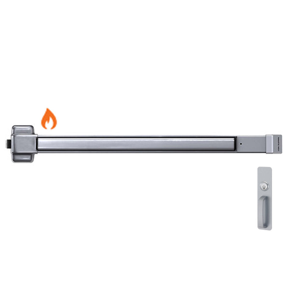 Von Duprin 22NL-OP-F - Night Latch, Optional Pull Rim Exit Device Von Duprin 22 Series - Fire Rated