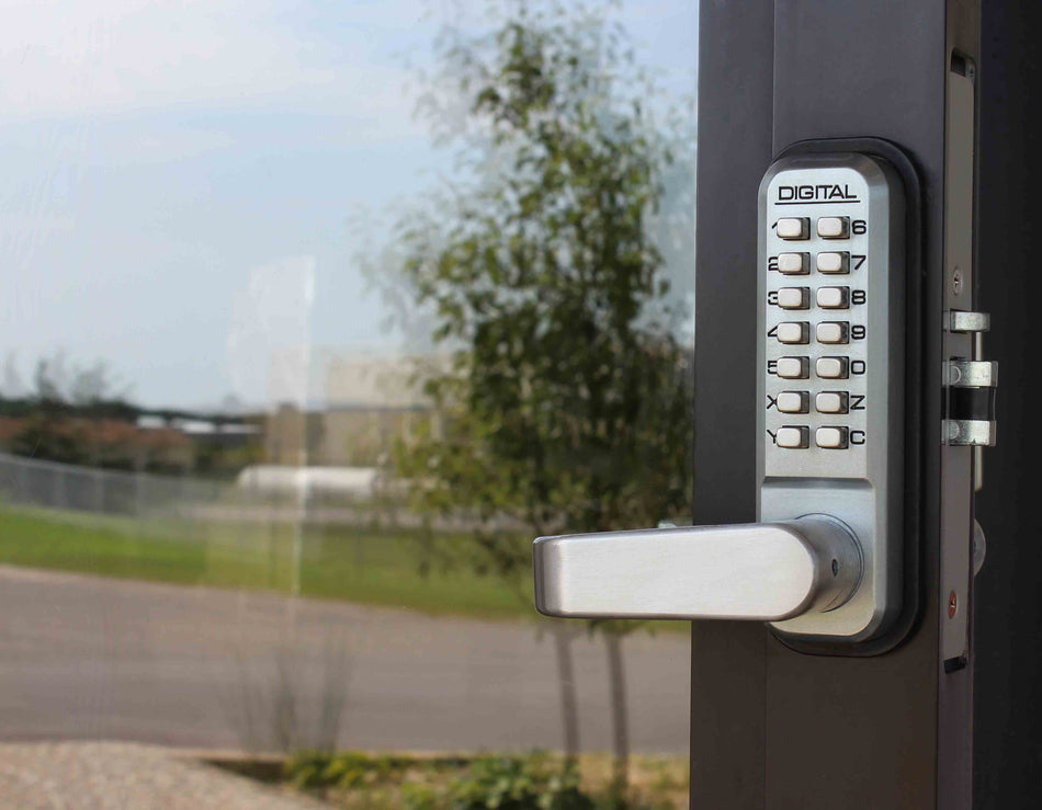 LockeyUSA 2985 Narrow Stile Lever Lock