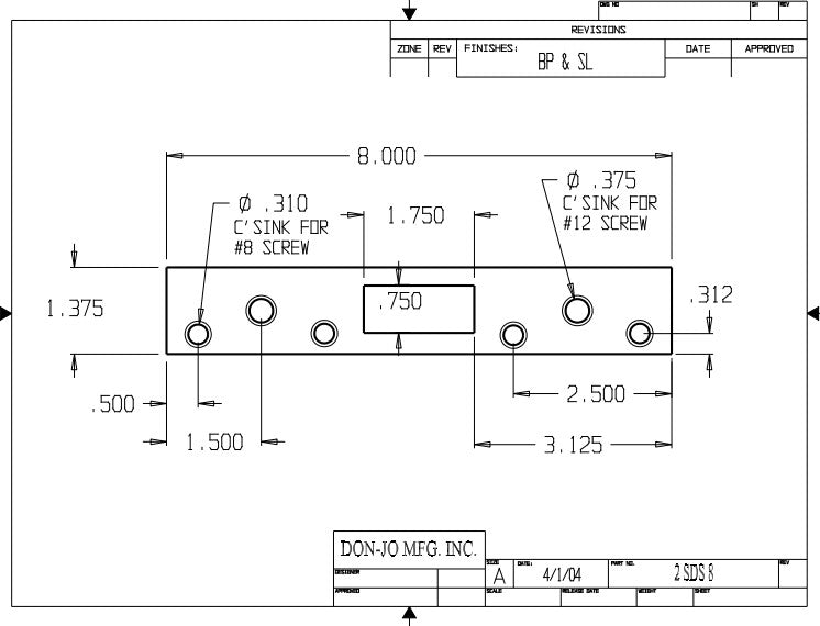 Don-Jo 2 SDS 8 Security Strike
