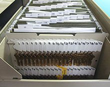 HPC HF-40 Hanging File 40 Key Capacity