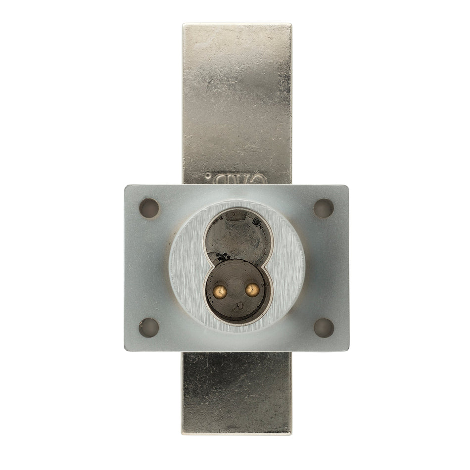 Olympus - 721DW 1-1/4" Drawer Deadbolt Lock Key-retaining Function (Key Removable in Locked Position Only)