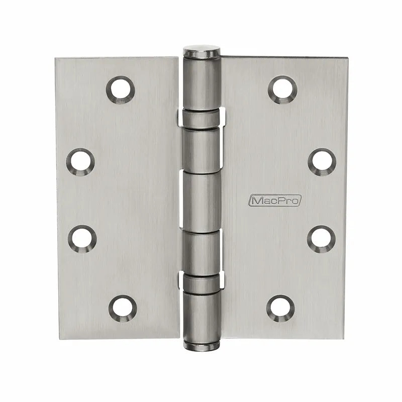 McKinney MPB91 Stainless Steel MacPro® Standard Weight Bearing Full Mortise Five Knuckle Hinge