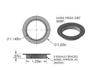 Olympus - Trim Rings For 1-1/8" Barrel Diameter Locks