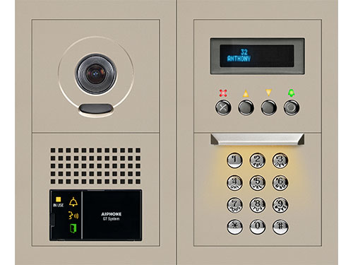 Aiphone - GTV-DES202B 2x2 DIG. ENTR KIT