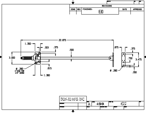 Don-Jo 3212 Surface Holder