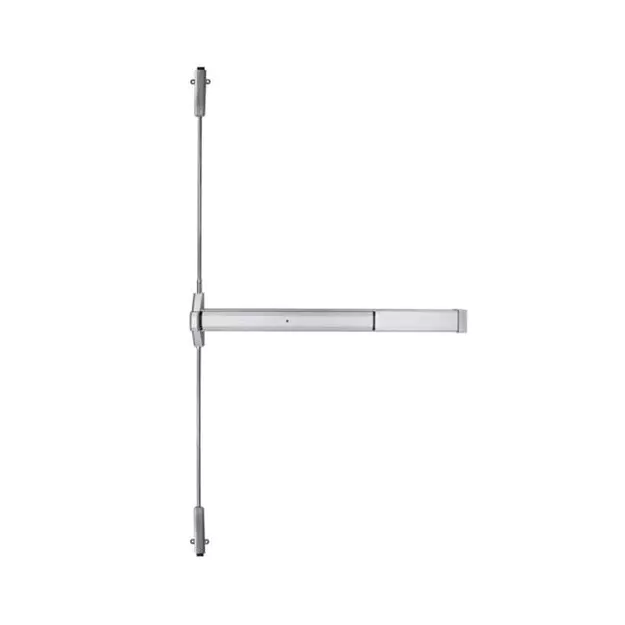 Taco TH1100-STED CVR Concealed Vertical Rod Narrow Stile Exit Device With Mortise Cylinder