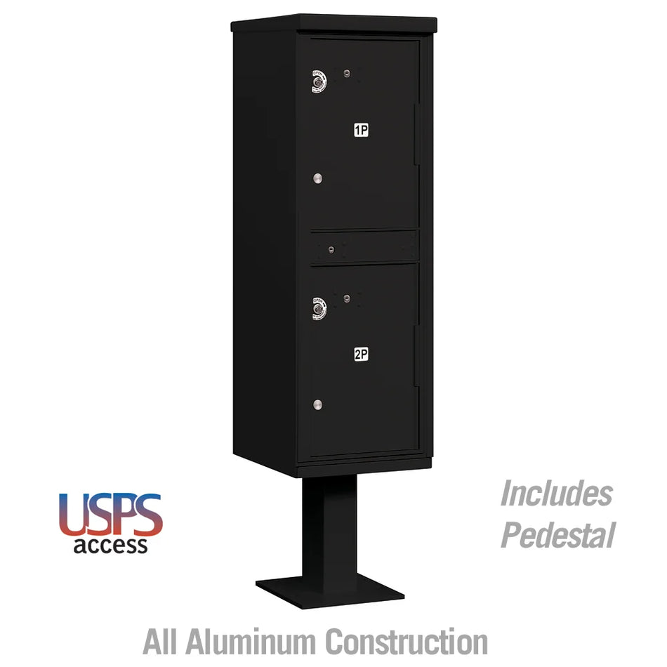 Salsbury 3302 Outdoor Parcel Locker with 2 Compartments with USPS Access – Type I