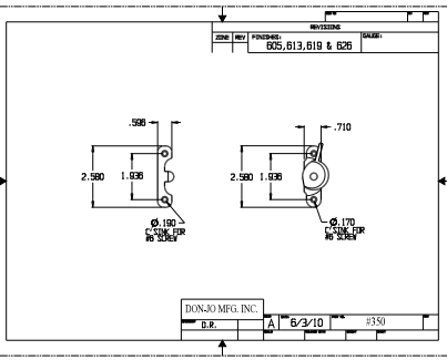 Don-Jo 350 Window Lock