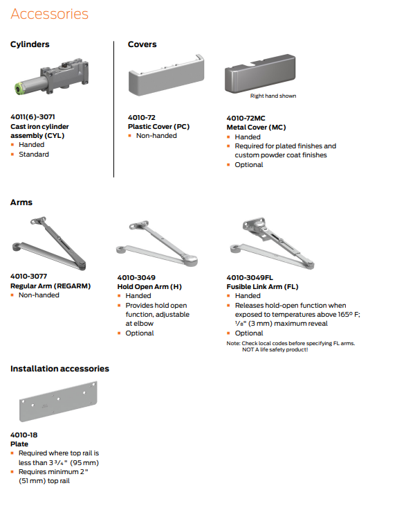 LCN 4011 Door Closer