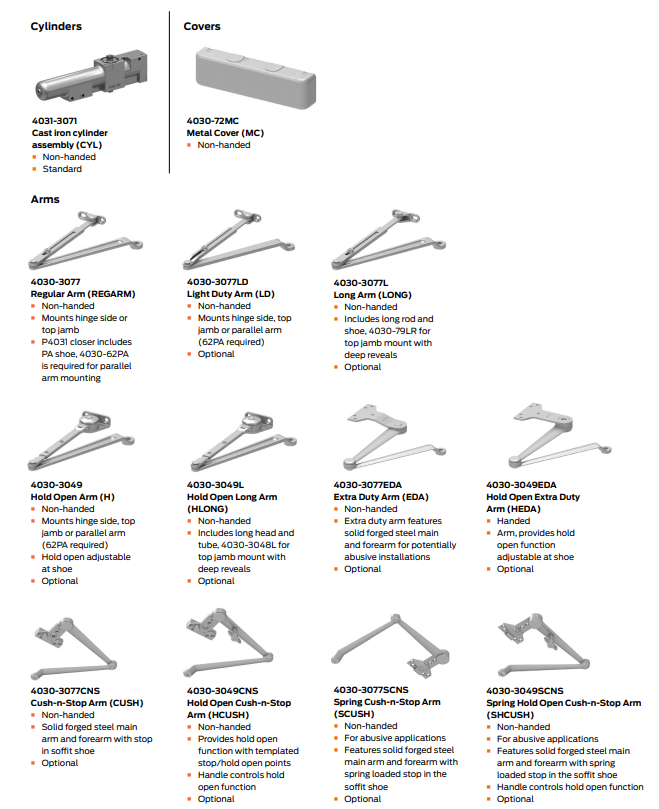 LCN 4031 Door Closer