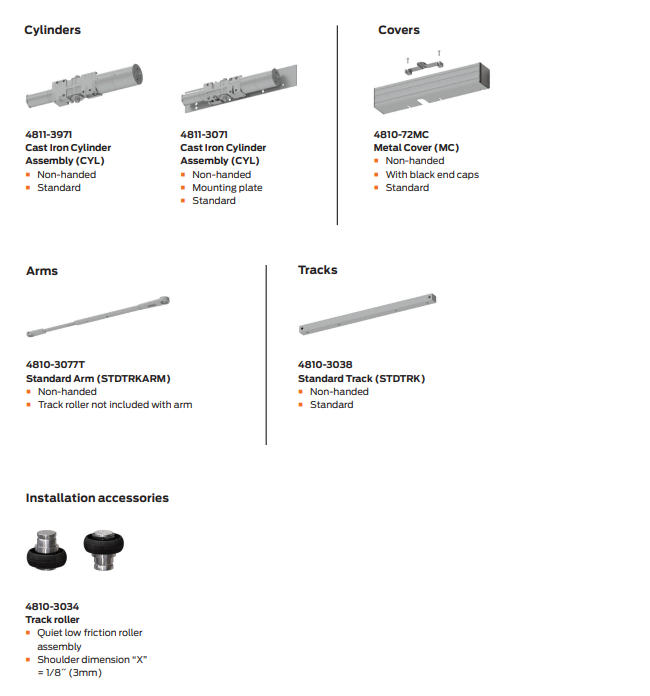 LCN 4811 Pneumatically Powered Operator
