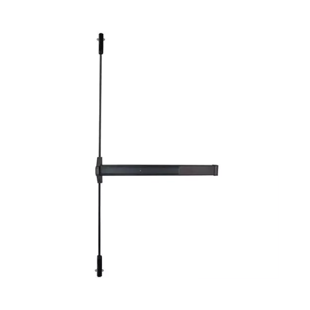 Taco TH1100-STED CVR Concealed Vertical Rod Narrow Stile Exit Device With Mortise Cylinder