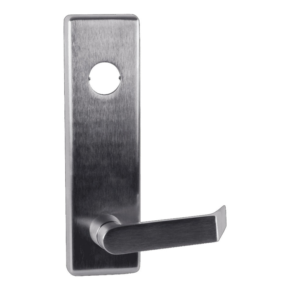 Falcon 510L-NL - Nightlatch Function Exit Device Lever Trim for 25 Series