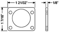 Olympus - Small Pin For 7/8" Barrel Diameter Locks
