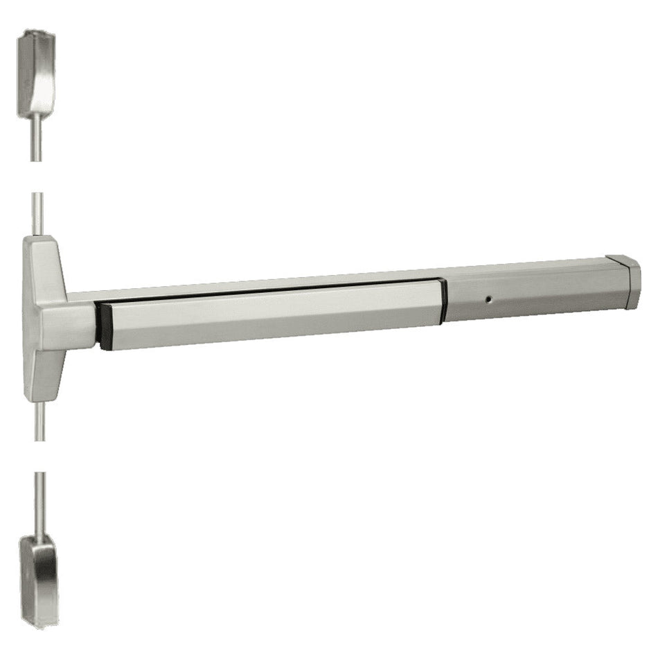 Accentra 7210M Series Narrow Stile Surface Vertical Rod Exit Device