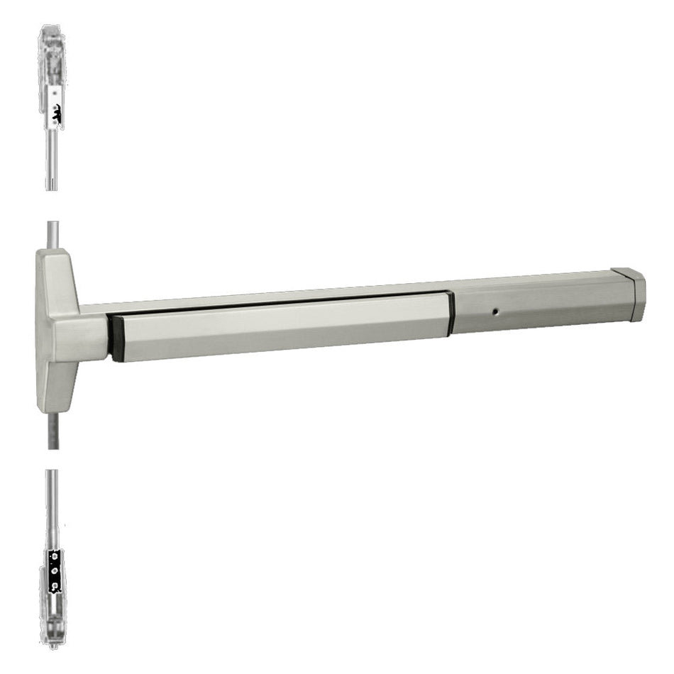 Accentra 7220 Series Narrow Stile Concealed Vertical Rod Exit Device