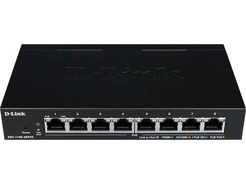 Aiphone - IPW-POE8 8 PORT POE SWITCH