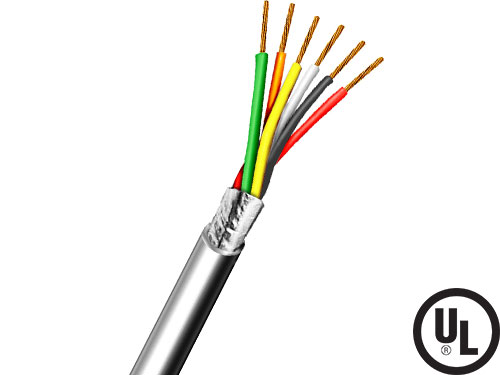 Aiphone 82220650C -  6 Conductor 22AWG, Shielded Wire, 500'