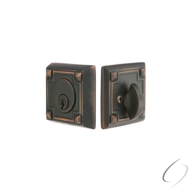 Emtek Arts & Crafts Deadbolt