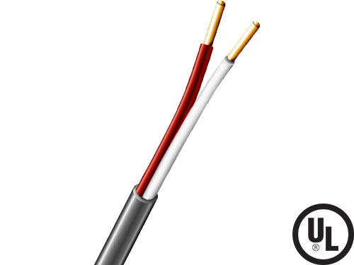 Aiphone 872002P10C - 2 conductor, 20AWG, Solid, FEP insulated, plenum rated, 1,000'