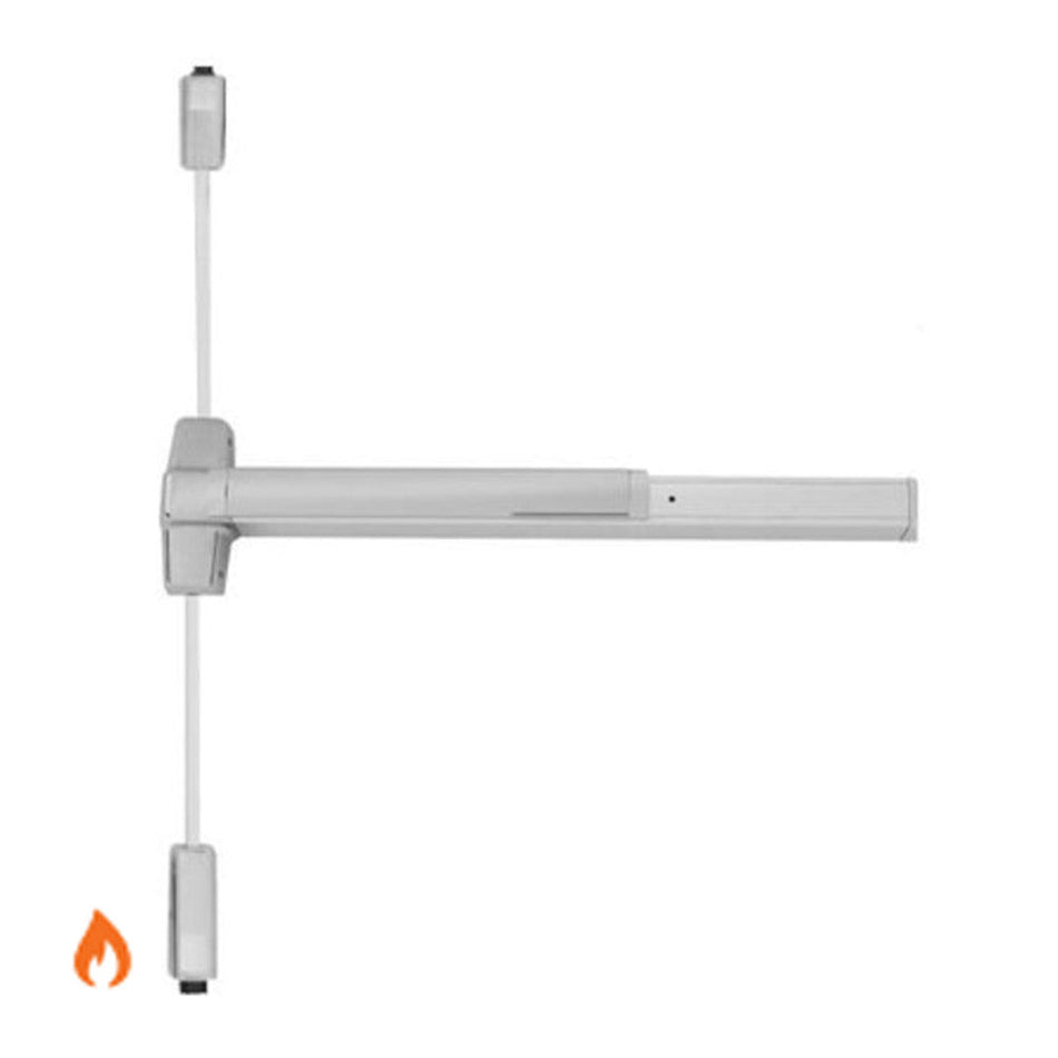 Von Duprin 9827EO-F/9927EO-F - Exit Only Surface Vertical Rod Device - Fire Rated