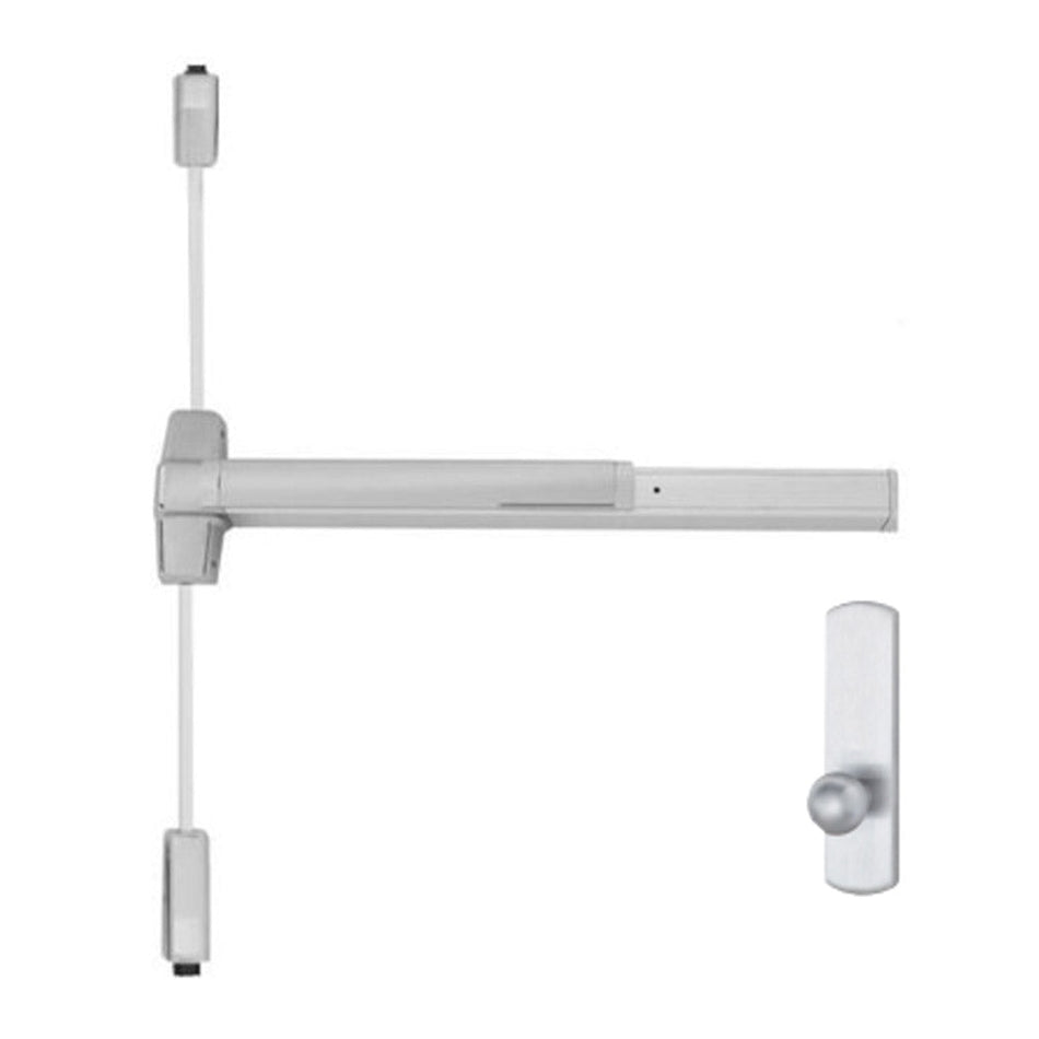 Von Duprin 9827K-BE/9927K-BE - Knob,Blank Escutcheon Surface Vertical Rod Device