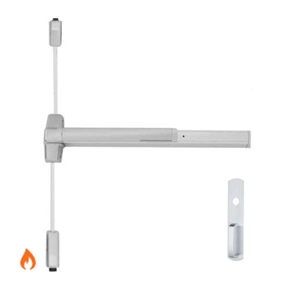 Von Duprin 9827NL-F/9927NL-F - Night Latch Surface Vertical Rod Device - Fire Rated