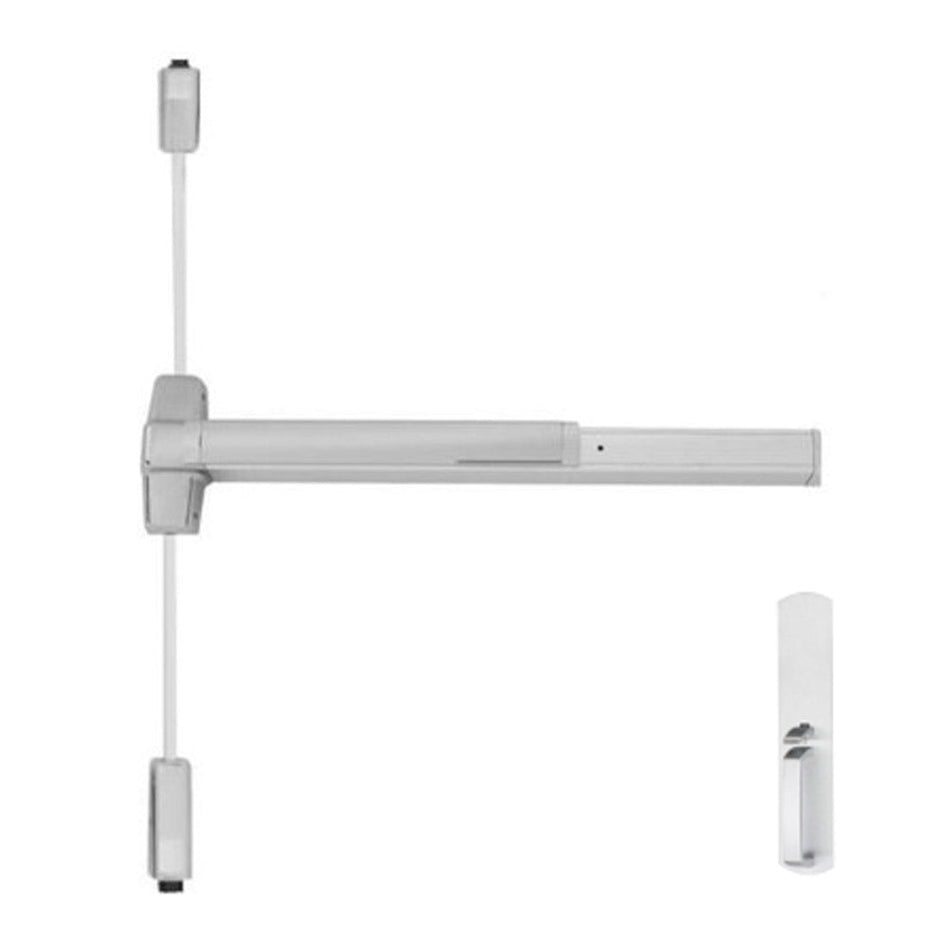 Von Duprin 9827TP-BE/9927TP-BE - Thumbpiece, Blank Escutcheon Surface Vertical Rod Device