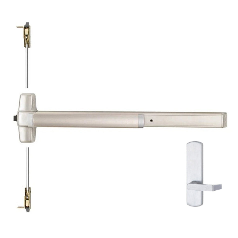 Von Duprin 9857L-BE/9957L-BE - Lever, Blank Escutcheon Surface Three Point Latch Device