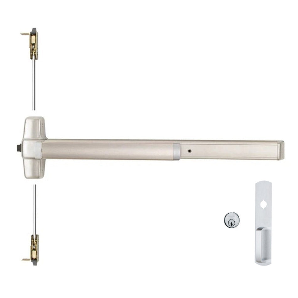 Von Duprin 9857NL-OP/9957NL-OP - Night Latch, Optional Pull Surface Three Point Latch Device